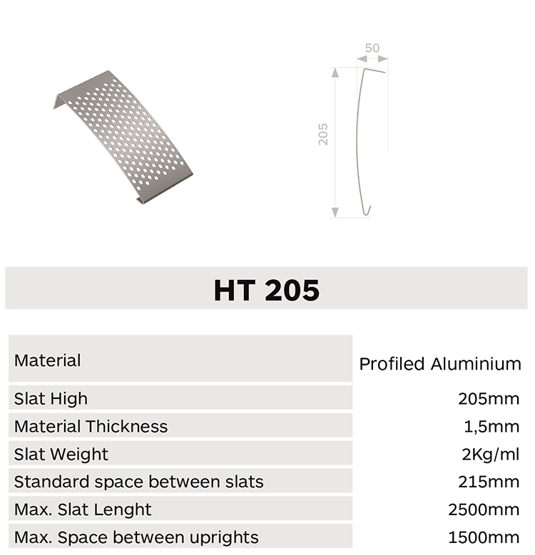 Caracteristica ht205