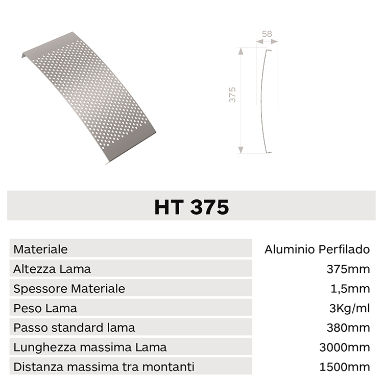 Caracteristica lama ht375