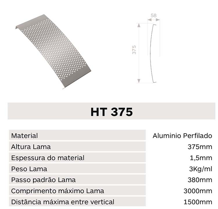 Caracteristica lama ht375