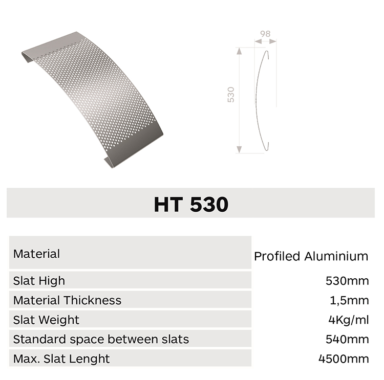 Caracteristica lama ht530