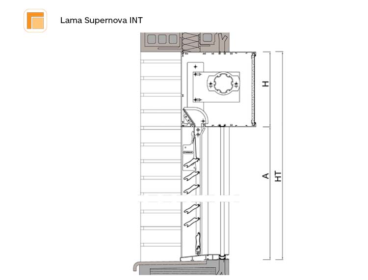 Seccion supernova interior compacto