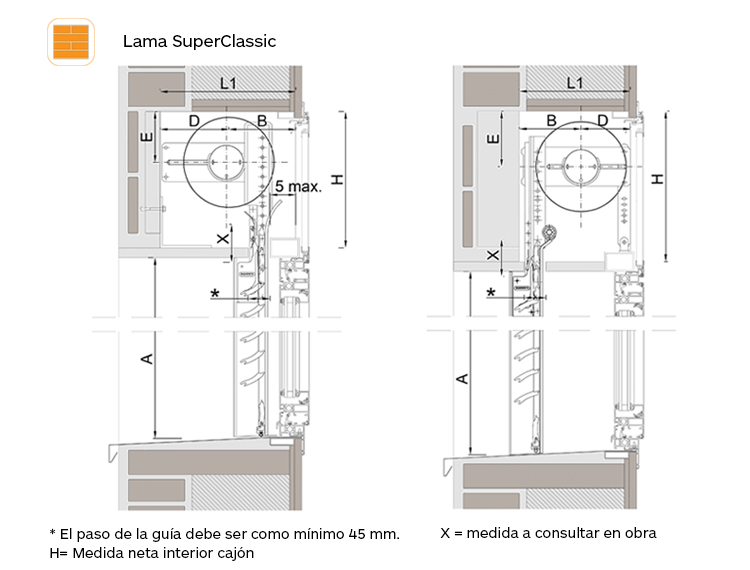 Seccion enrollamiento obra