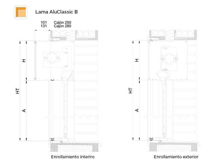 Seccion aluclassic  compacto