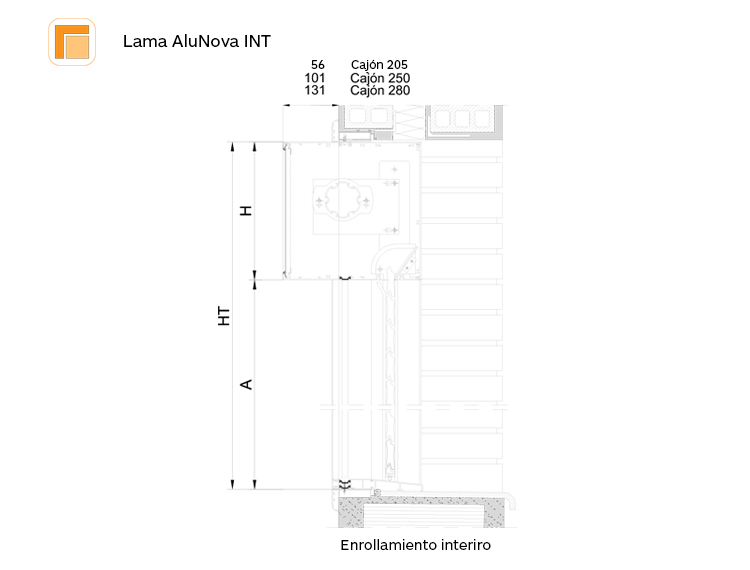 Seccion alunova compacto